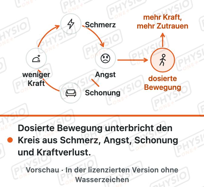 Vorschau: Teufelskreis aus Schmerz, Angst und Schonung