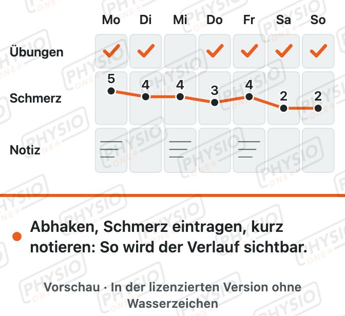Vorschau: Übungstagebuch führen