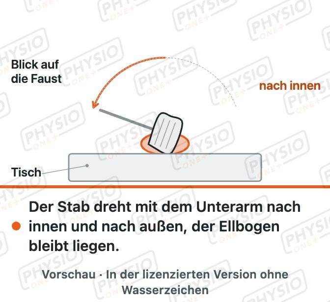 Vorschau: Unterarmdrehung mit Stab