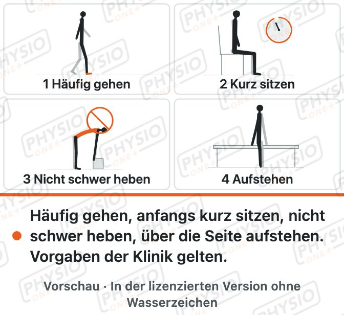 Vorschau: Die ersten Wochen nach einer Bandscheiben-OP