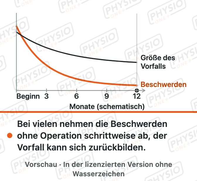 Vorschau: Bandscheibenvorfall: typischer Verlauf