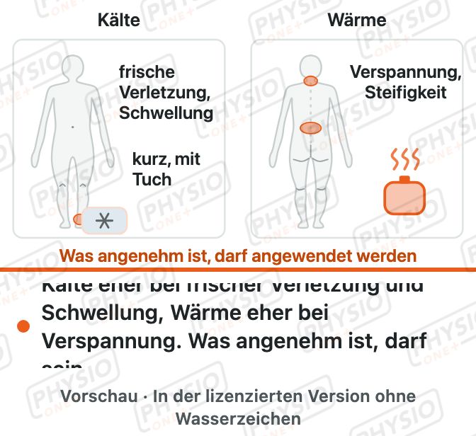 Vorschau: Wärme oder Kälte?