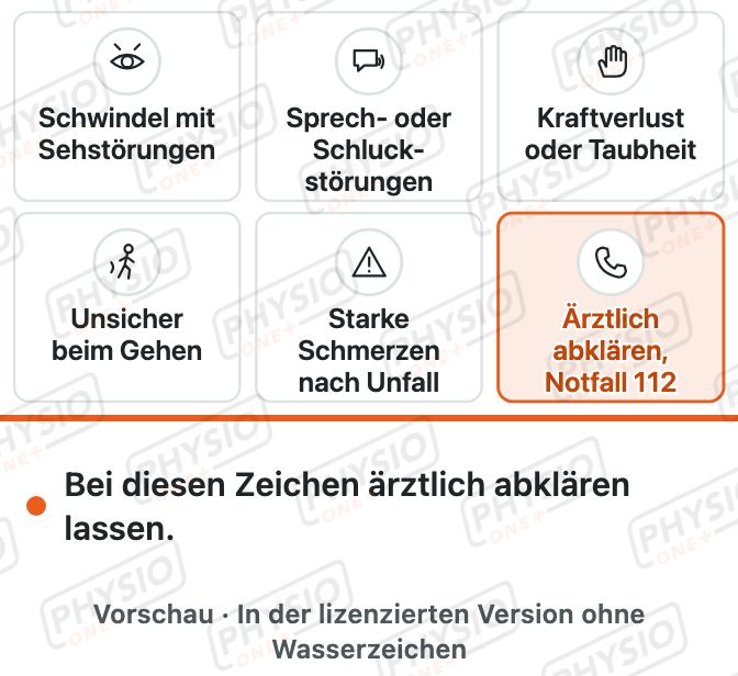 Vorschau: Warnzeichen bei Nackenschmerzen