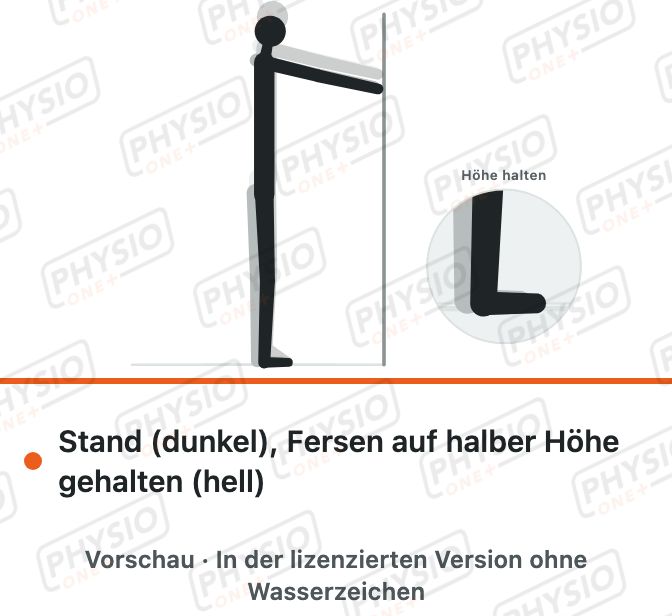Vorschau: Zehenstand halten