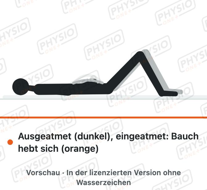 Vorschau: Bauchatmung in Rückenlage